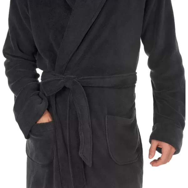 IZOD Men's Comfort-Soft Fleece Robe