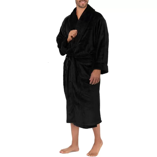 IZOD Men's Comfort-Soft Fleece Robe