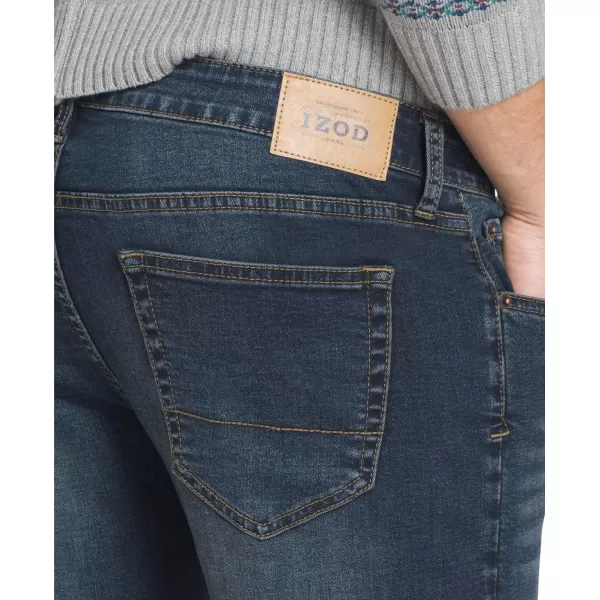 IZOD Men's Comfort Stretch Straight Fit Jean