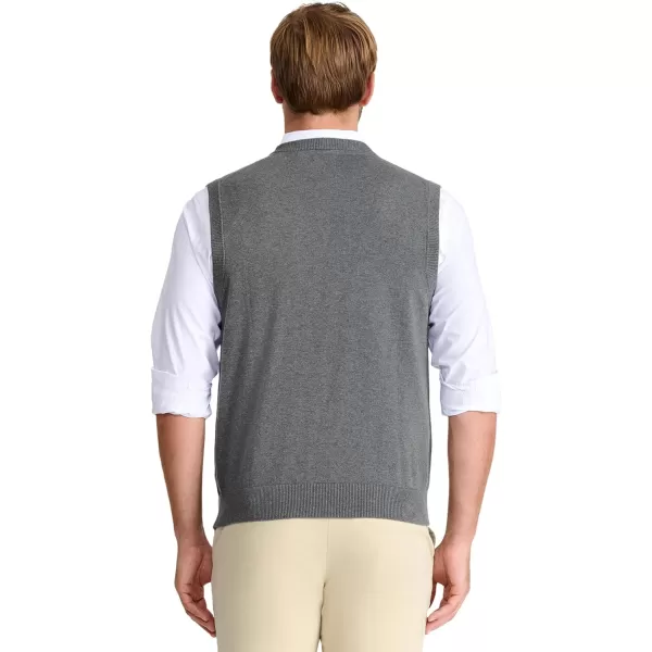 IZOD Men's Fine Gauge V-Neck Sweater Vest