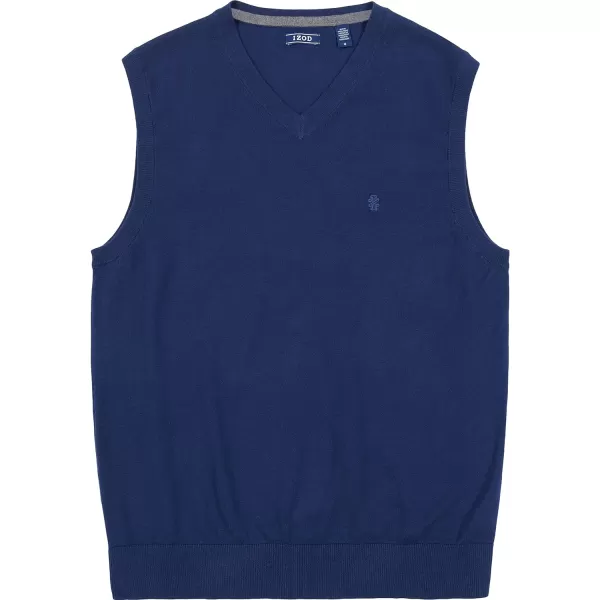 IZOD Men's Fine Gauge V-Neck Sweater Vest