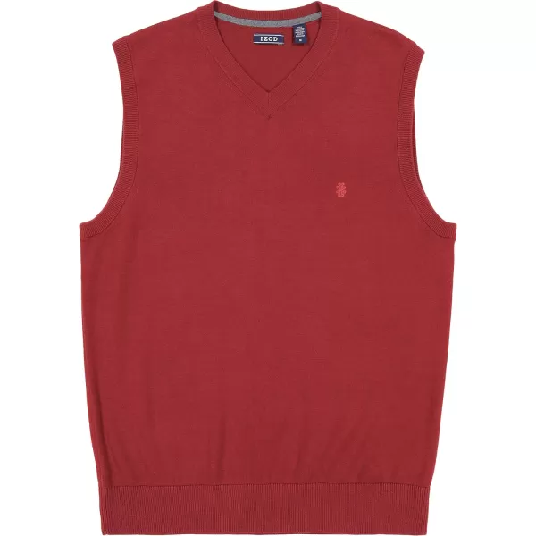 IZOD Men's Fine Gauge V-Neck Sweater Vest