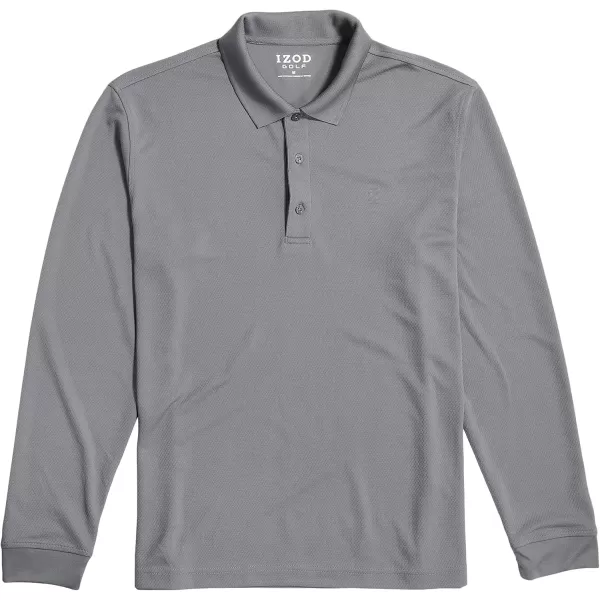 IZOD Men's Golf Long Sleeve Tournament Polo