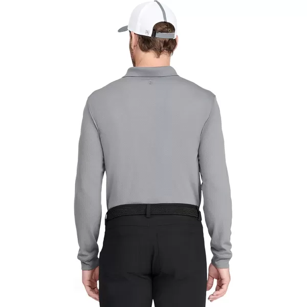 IZOD Men's Golf Long Sleeve Tournament Polo