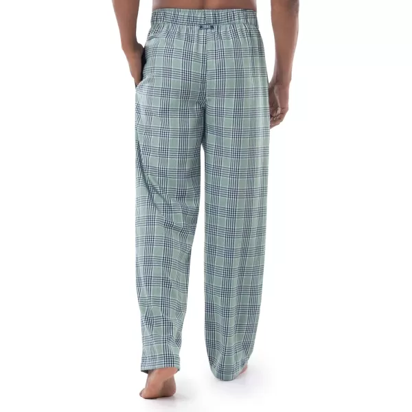 IZOD Men's Poly-rayon Yarn-dye Woven Sleep Pant Pajama Bottom