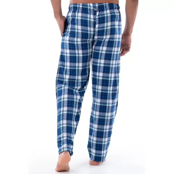 IZOD Men's Poly-rayon Yarn-dye Woven Sleep Pant Pajama Bottom