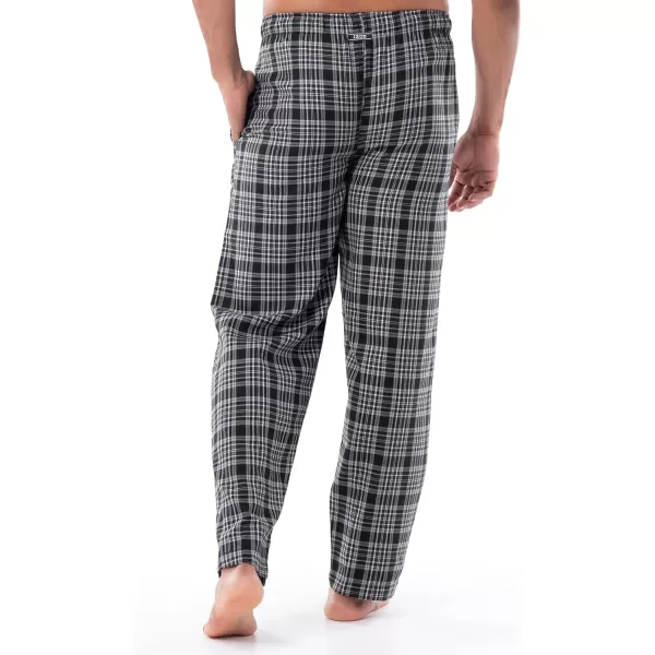 IZOD Men's Poly-rayon Yarn-dye Woven Sleep Pant Pajama Bottom