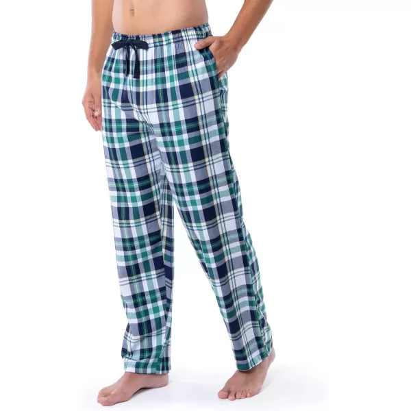 IZOD Men's Poly-rayon Yarn-dye Woven Sleep Pant Pajama Bottom