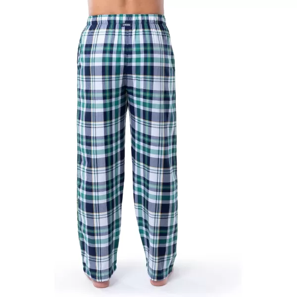 IZOD Men's Poly-rayon Yarn-dye Woven Sleep Pant Pajama Bottom