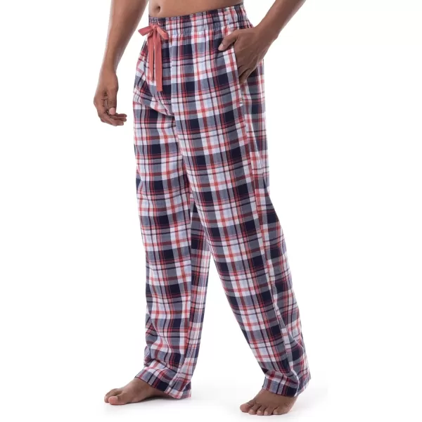 IZOD Men's Poly-rayon Yarn-dye Woven Sleep Pant Pajama Bottom