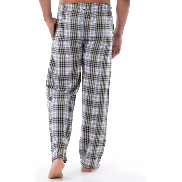 IZOD Men's Poly-rayon Yarn-dye Woven Sleep Pant Pajama Bottom