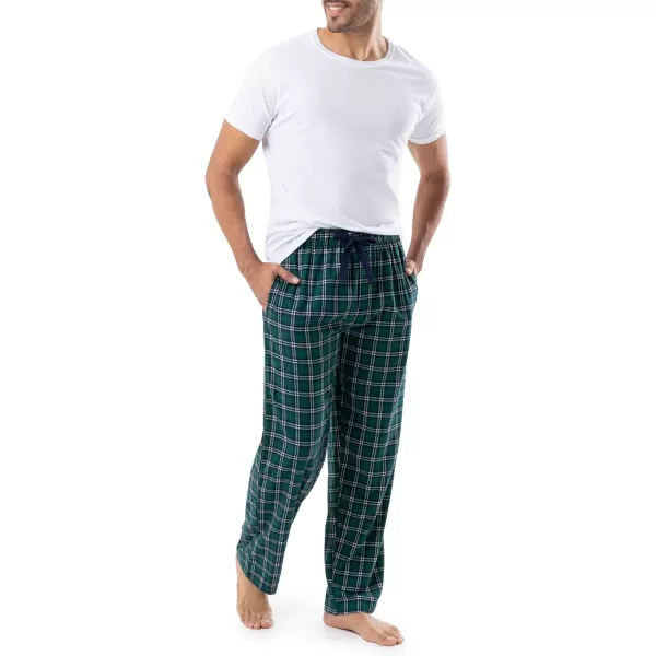IZOD Men's Poly-rayon Yarn-dye Woven Sleep Pant Pajama Bottom