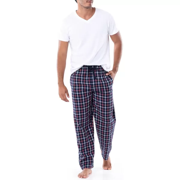 IZOD Men's Poly-rayon Yarn-dye Woven Sleep Pant Pajama Bottom