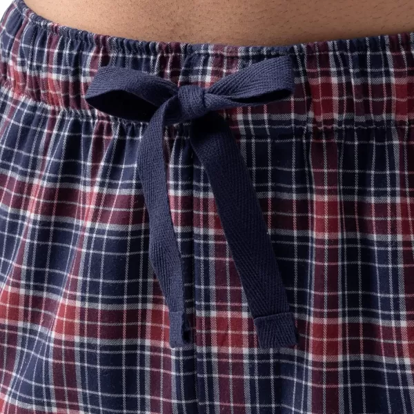 IZOD Men's Poly-rayon Yarn-dye Woven Sleep Pant Pajama Bottom