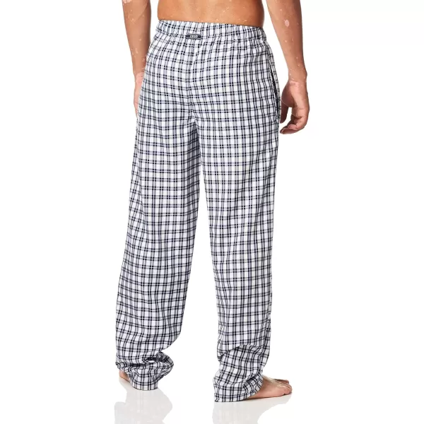 IZOD Men's Poly-rayon Yarn-dye Woven Sleep Pant Pajama Bottom