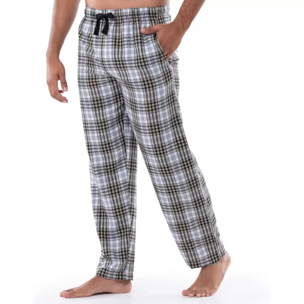 IZOD Men's Poly-rayon Yarn-dye Woven Sleep Pant Pajama Bottom