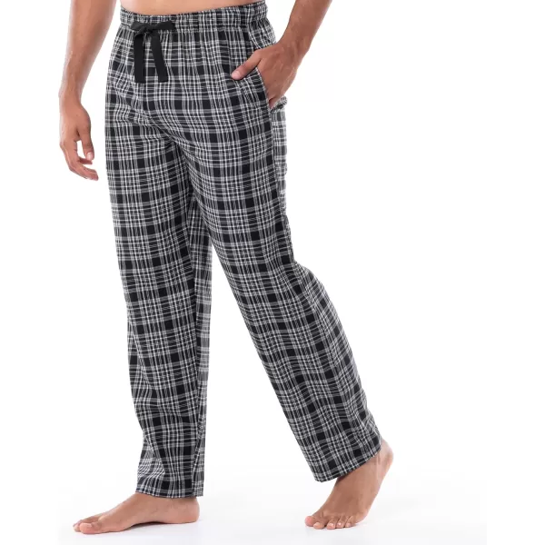 IZOD Men's Poly-rayon Yarn-dye Woven Sleep Pant Pajama Bottom