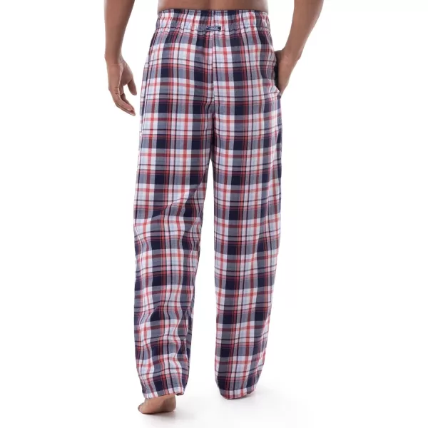 IZOD Men's Poly-rayon Yarn-dye Woven Sleep Pant Pajama Bottom