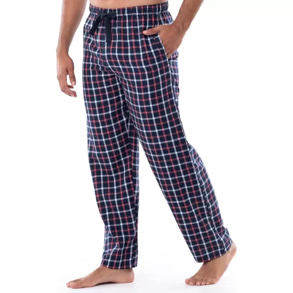 IZOD Men's Poly-rayon Yarn-dye Woven Sleep Pant Pajama Bottom