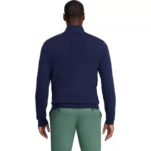IZOD Men's Premium Essentials Quarter Zip Solid 12 Gauge Sweater