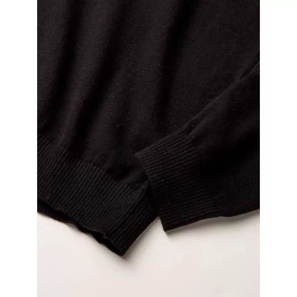 IZOD Men's Premium Essentials Quarter Zip Solid 12 Gauge Sweater