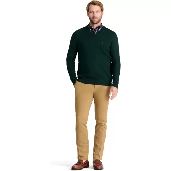 IZOD Men's Premium Essentials Solid V-Neck Sweater