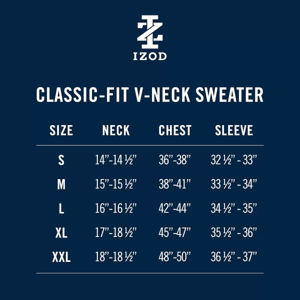 IZOD Men's Premium Essentials Solid V-Neck Sweater