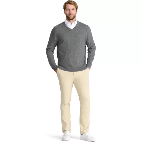 IZOD Men's Premium Essentials Solid V-Neck Sweater