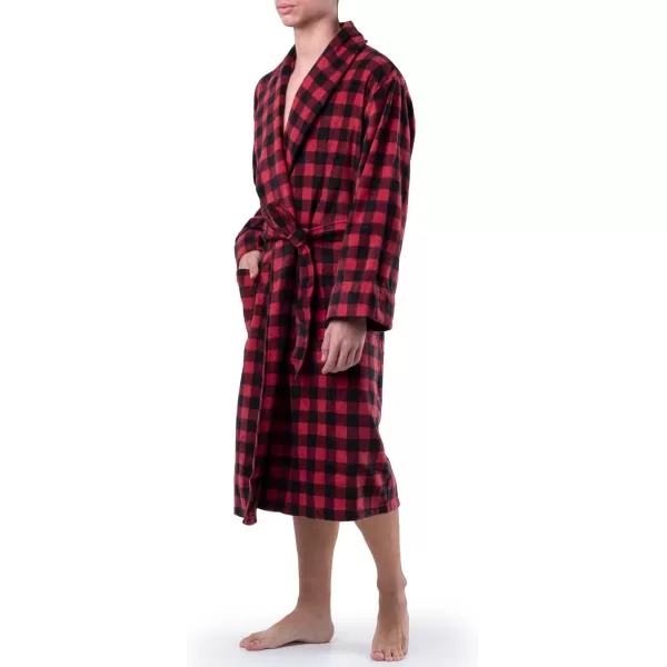 IZOD Men's Printed Microfleece Robe