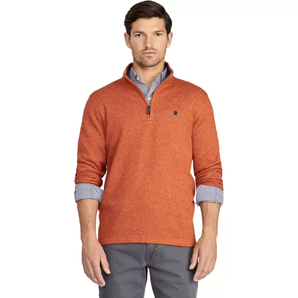 IZOD Men's Quarter Zip Sweater Fleece Pullover