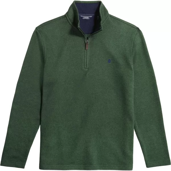 IZOD Men's Quarter Zip Sweater Fleece Pullover