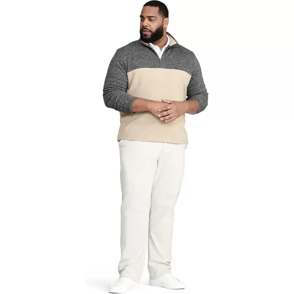 IZOD Men's Quarter Zip Sweater Fleece Pullover