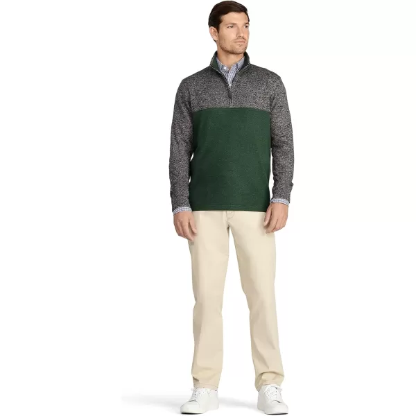 IZOD Men's Quarter Zip Sweater Fleece Pullover