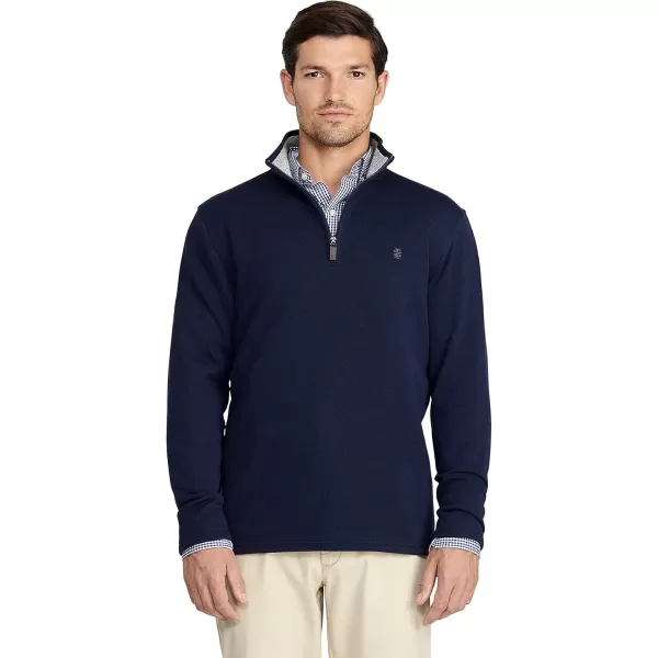 IZOD Men's Quarter Zip Sweater Fleece Pullover