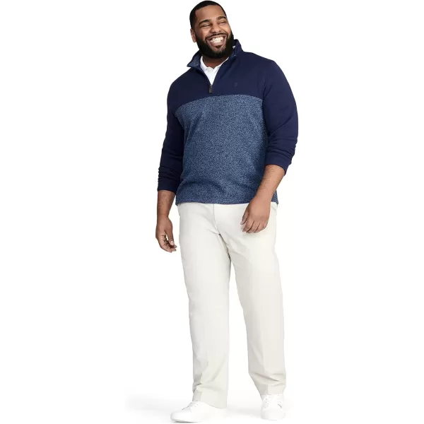 IZOD Men's Quarter Zip Sweater Fleece Pullover