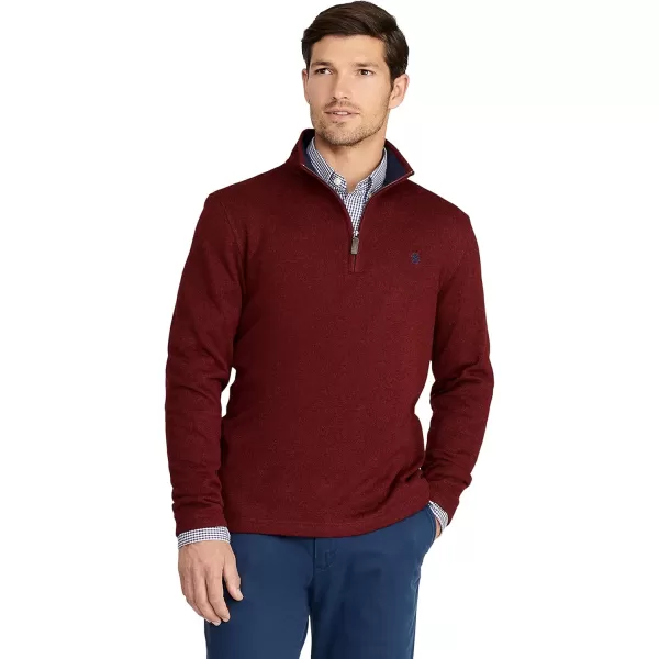 IZOD Men's Quarter Zip Sweater Fleece Pullover
