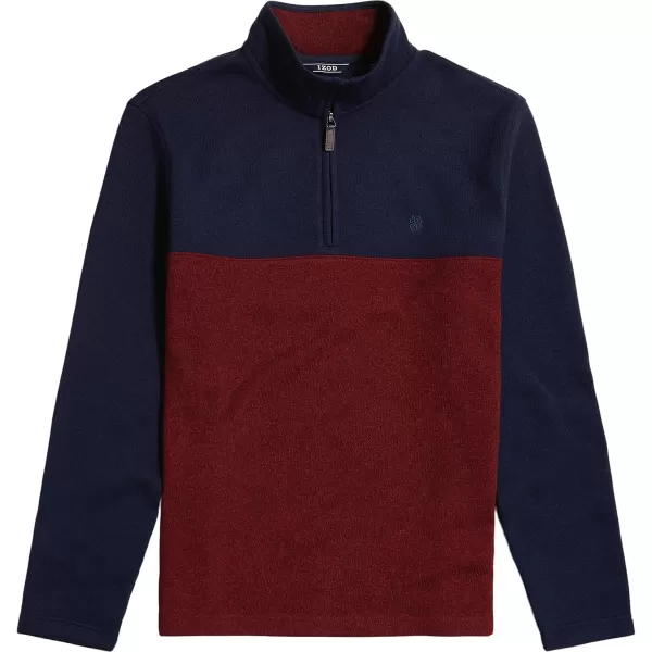 IZOD Men's Quarter Zip Sweater Fleece Pullover