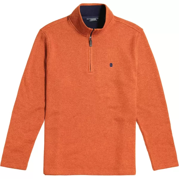 IZOD Men's Quarter Zip Sweater Fleece Pullover