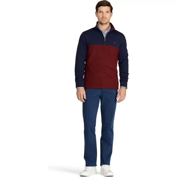 IZOD Men's Quarter Zip Sweater Fleece Pullover