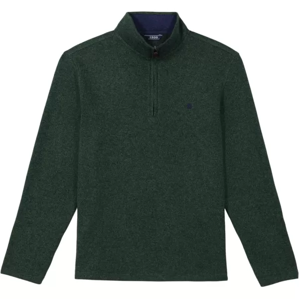 IZOD Men's Quarter Zip Sweater Fleece Pullover