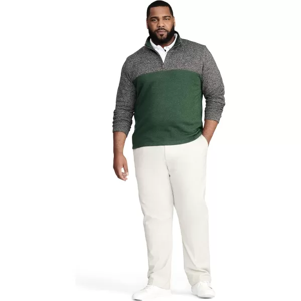 IZOD Men's Quarter Zip Sweater Fleece Pullover