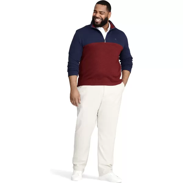 IZOD Men's Quarter Zip Sweater Fleece Pullover