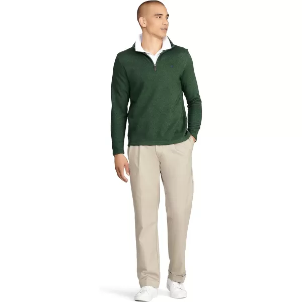 IZOD Men's Quarter Zip Sweater Fleece Pullover
