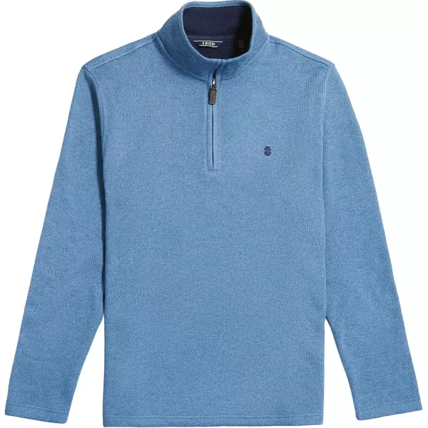 IZOD Men's Quarter Zip Sweater Fleece Pullover
