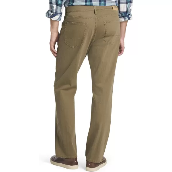 IZOD Men's Relaxed Fit Comfort Stretch Denim Jeans