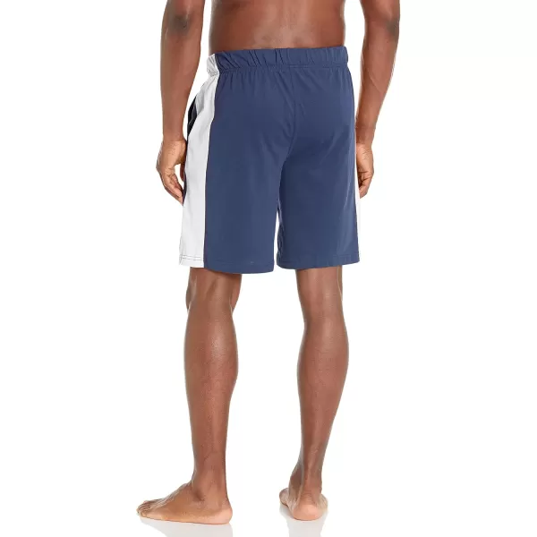 IZOD mens Cotton Polyester Jersey Sueded Jam Sleep Lounge Short