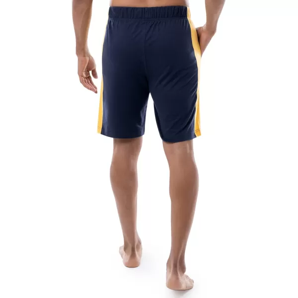 IZOD mens Cotton Polyester Jersey Sueded Jam Sleep Lounge Short