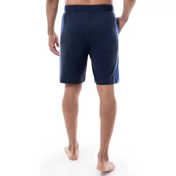 IZOD mens Cotton Polyester Jersey Sueded Jam Sleep Lounge Short