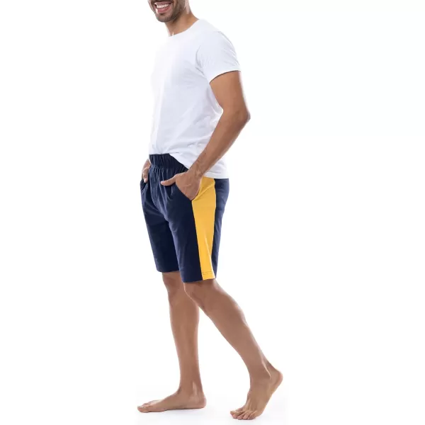 IZOD mens Cotton Polyester Jersey Sueded Jam Sleep Lounge Short