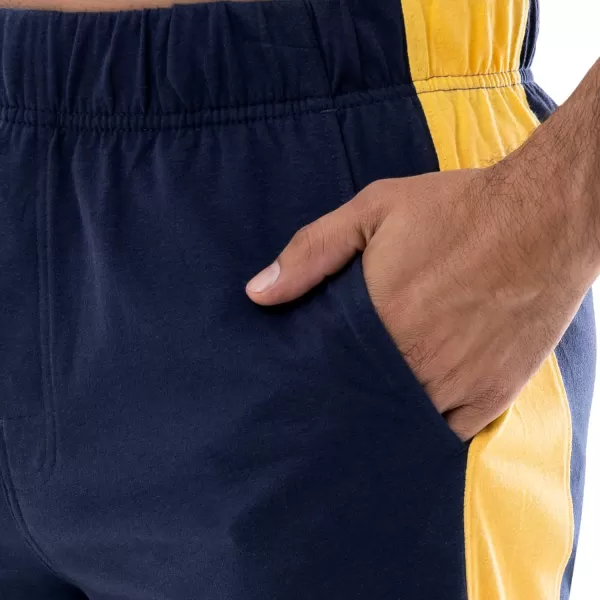 IZOD mens Cotton Polyester Jersey Sueded Jam Sleep Lounge Short